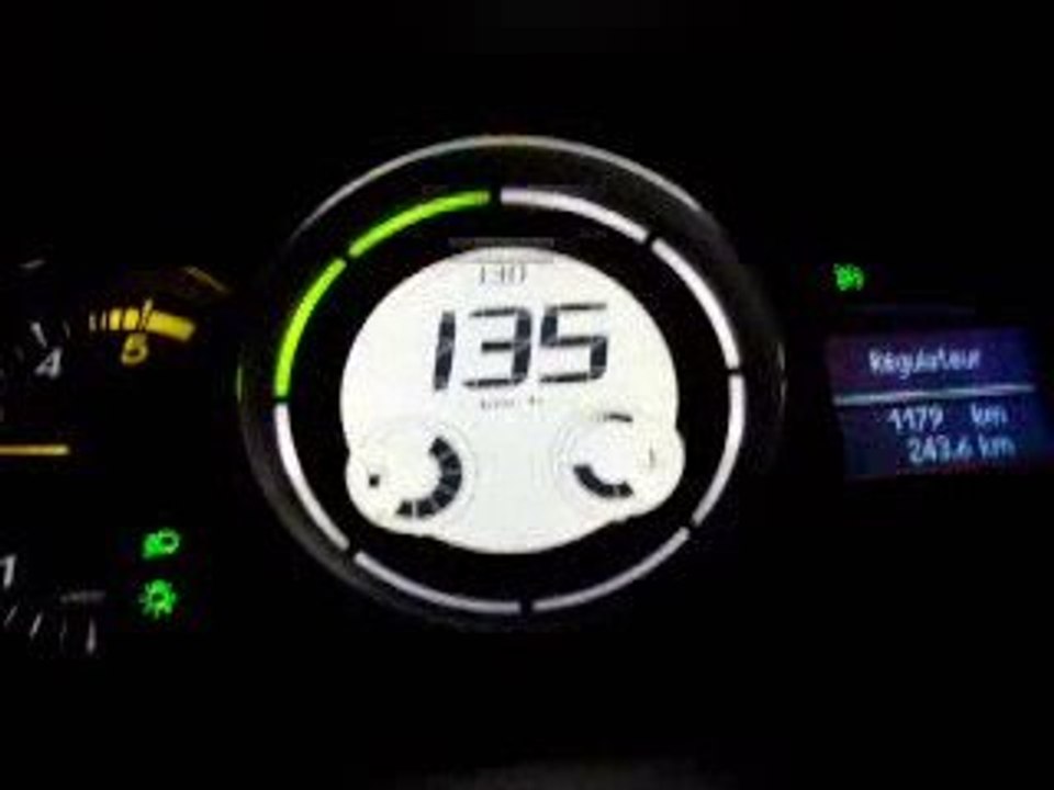 Démo compteur Mégane III avec RLV