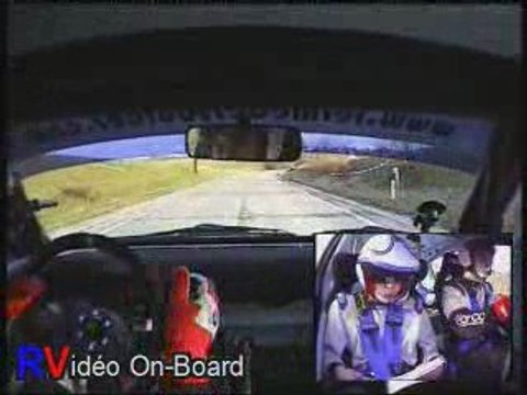 Rallye de Hannut 2009 On-Board Hubin Cédric Clio Gr.A