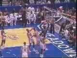 NBA-Slam Dunks - Shaquille O'Neal Breaks Basket