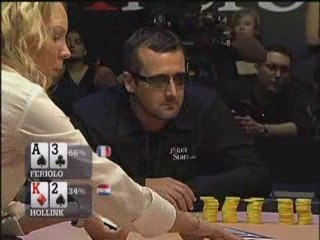 Poker EPT 1 Monte Carlo Feriolo eliminated in 4th place