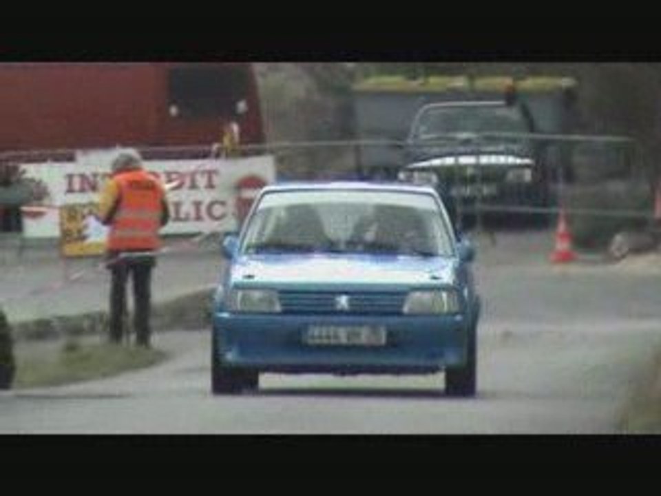 205 F2000/11 Rallye de Vaison 2009 Equipage Perrier Charrier