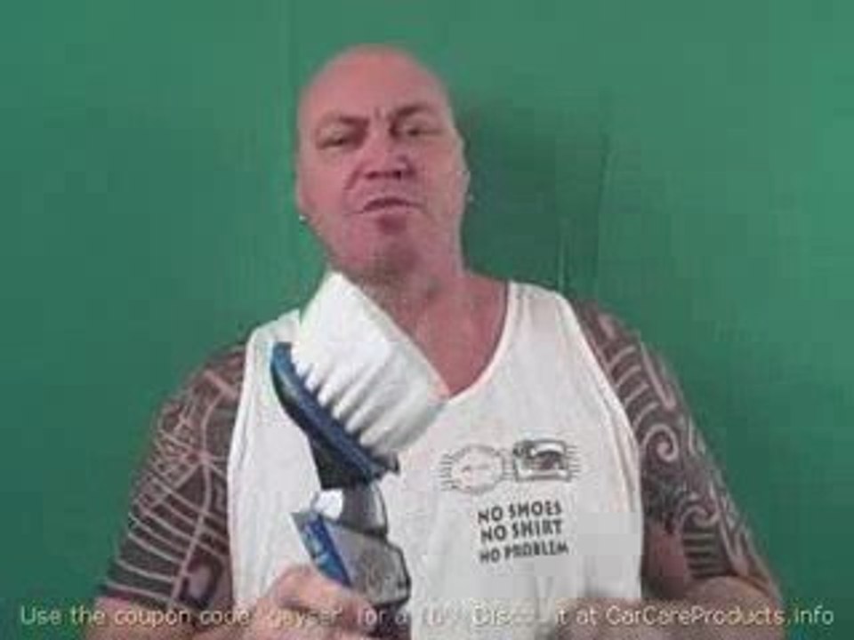 Deluxe Tire and Bumper Brush - Car Care/Accessories