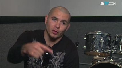 Pitbull jams w/indie band