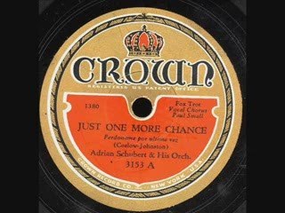 Just One More Chance-Adrian Schubert Orchestra