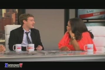 Facebook Founder Mark Zuckerberg Visits Oprah