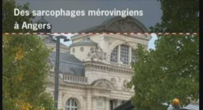 Des sarcophages mérovingiens à Angers