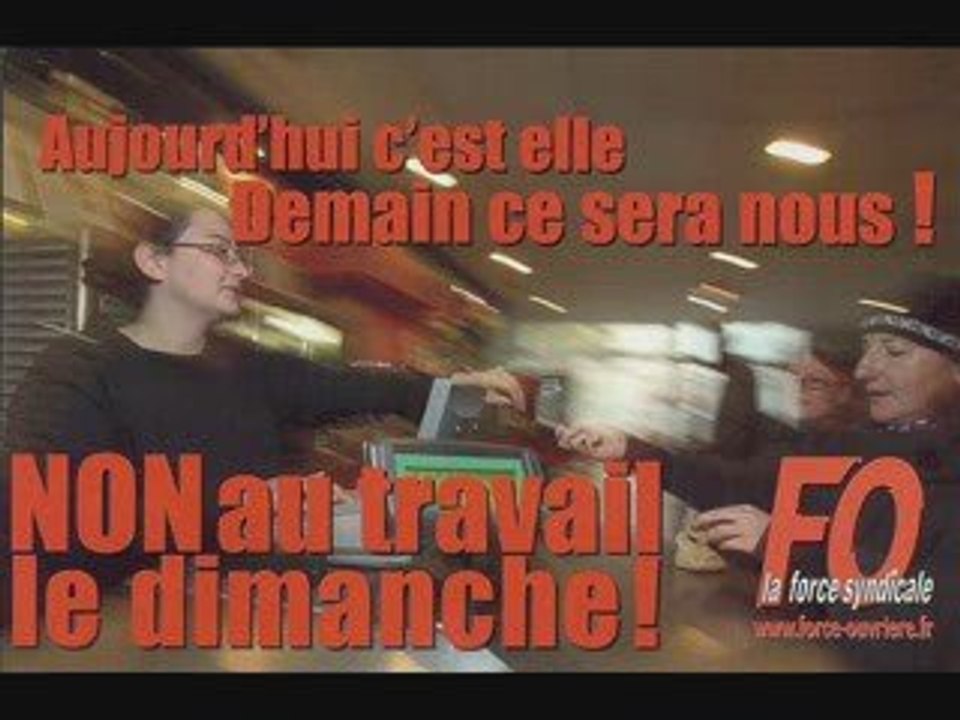 Jamais le dimanche