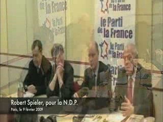 Parti de la France - NDP - R. Spieler 09/03/2009