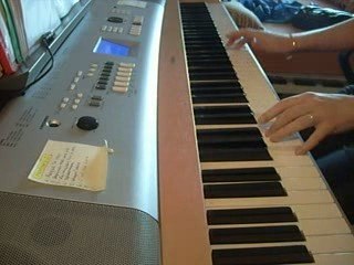 C'est ma Terre de christophe maé au synthé