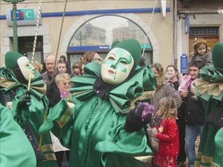 Carnaval de limoux sortie de toutes les troupes mars 09