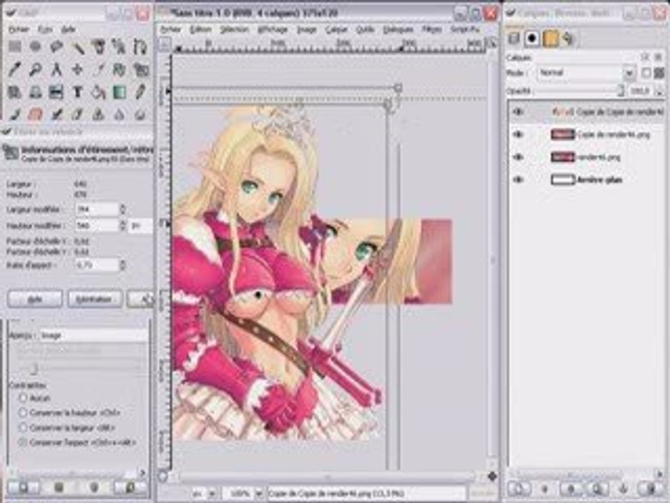 Tuto Gimp bannière 2