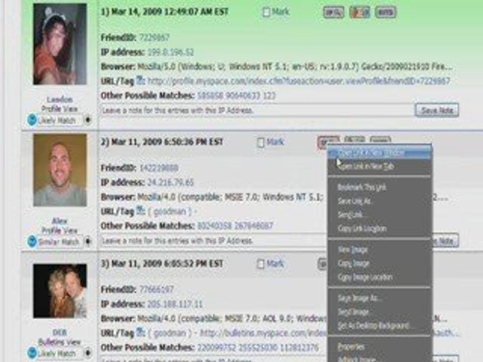 Real MySpace Tracker