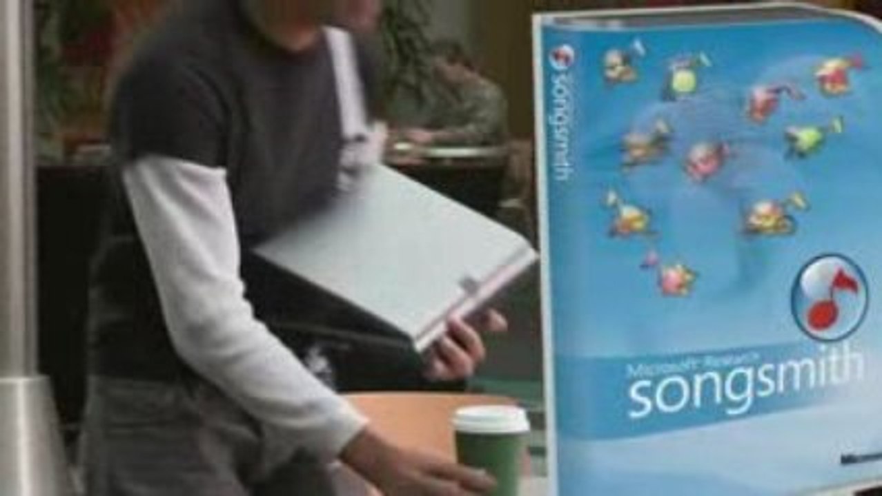 Anuncio Microsoft Songsmith
