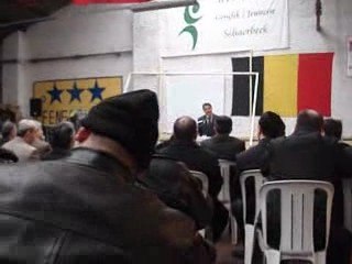 Emir Kir (PS) à la kermesse de la Fédération islamique de BE