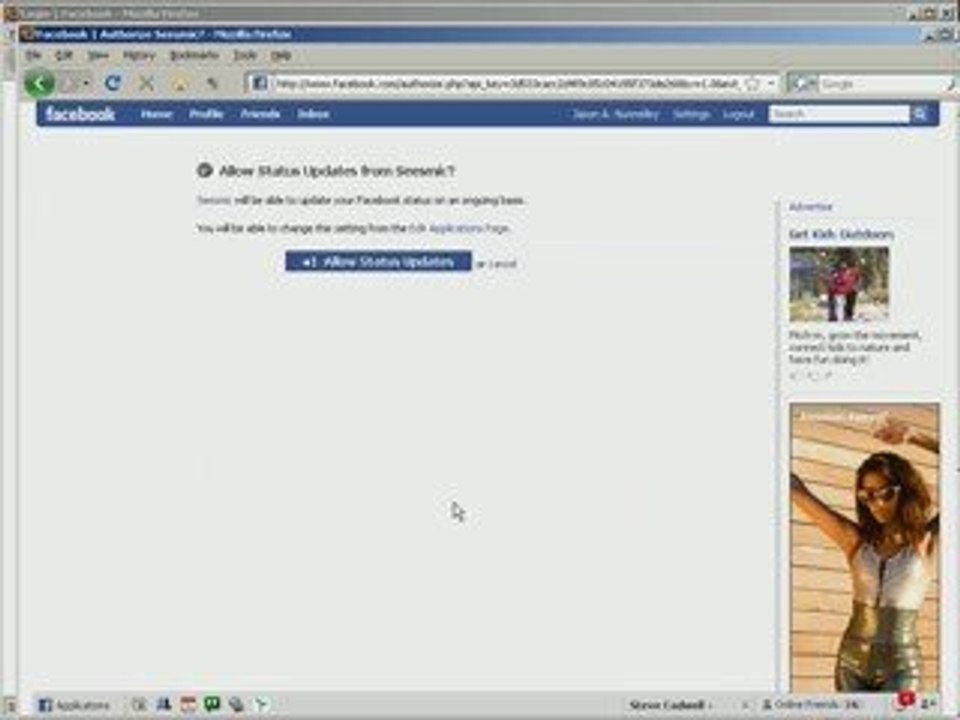 Seemsmic's Facebook Client