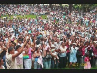 21 MARS 2009 manifestation pro Ravalomanana à Antananarivo