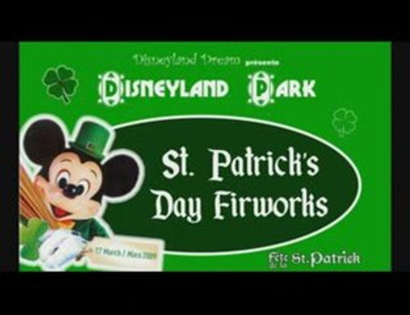 ⁣St. Patrick's Day Fireworks 2009