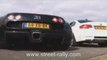 Bugatti Veyron  16.4 vs BMW M3 Sprint Race