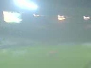 fcna - lorient(sortie des joueurs a la pause )