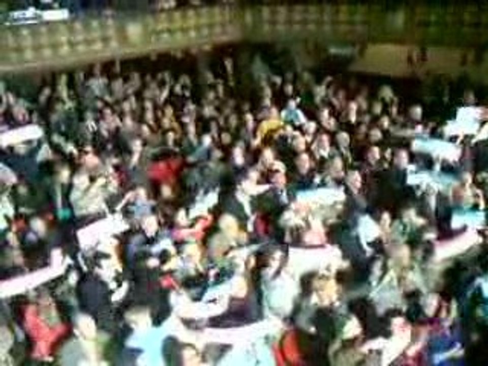 Valérie Pécresse en meeting au théâtre du Trianon
