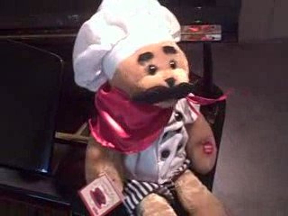 Singing Chef Music Box