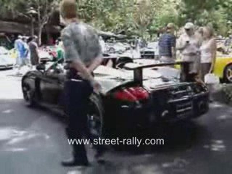 Porsche Carrera GT with Straight Pipes