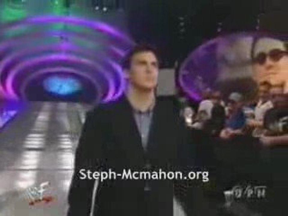 Test and Stephanie McMahon announcement