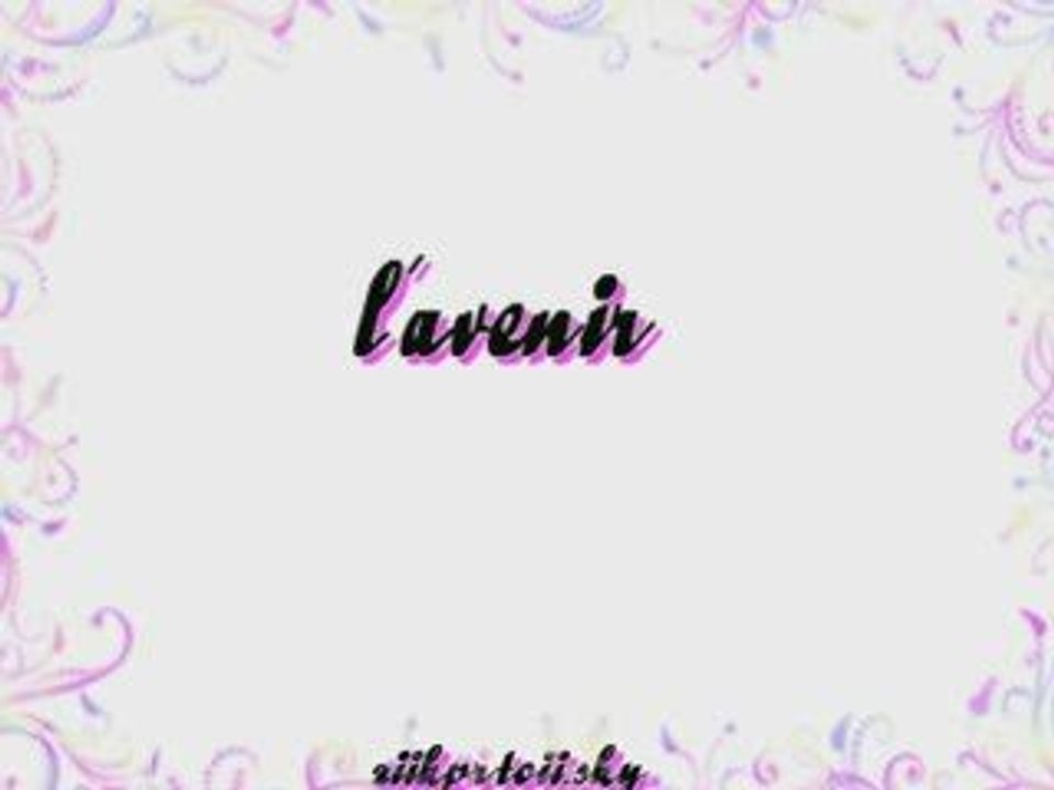 l'avenir