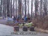 LADA rallye crash