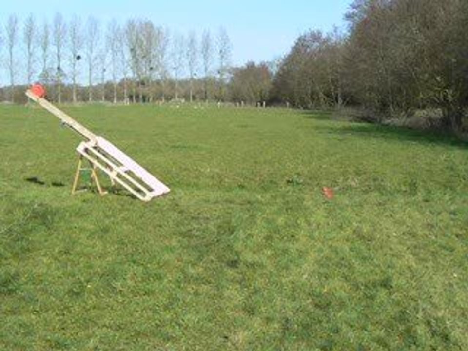 tir a l'arc sur disque mobile - 2 disques : le doublé !!!