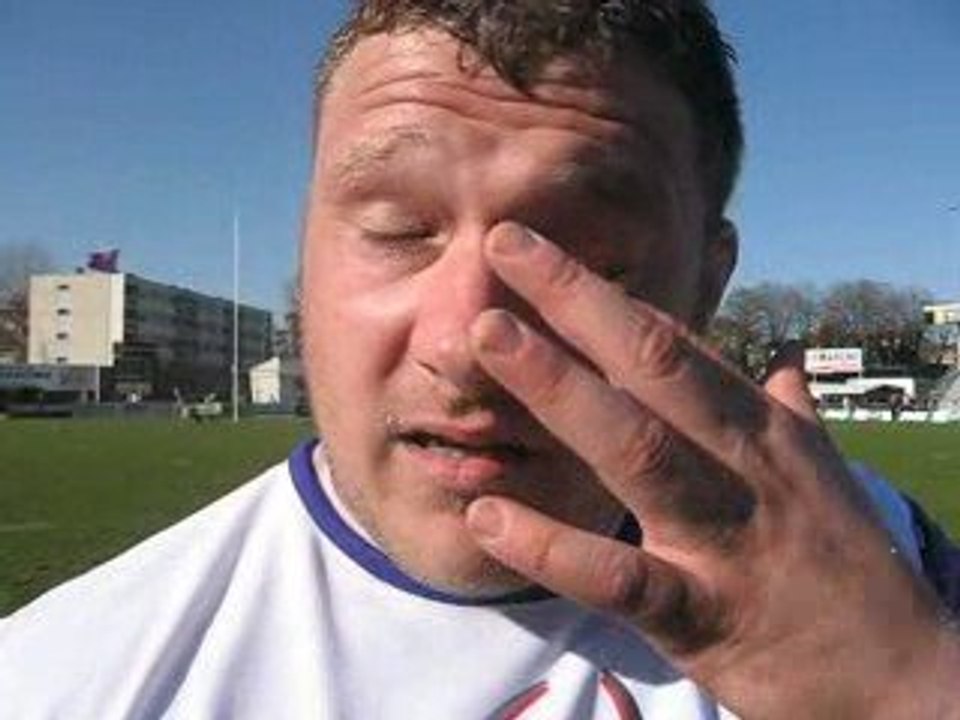 Kenan Mutapcic (pilier USB) après US Bressane - La Rochelle