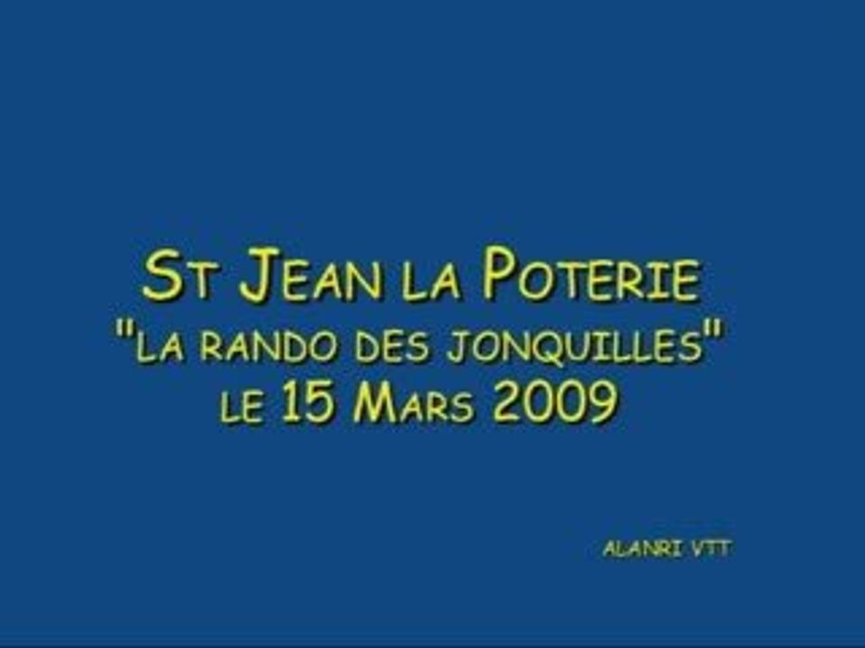St jean la poterie 2009