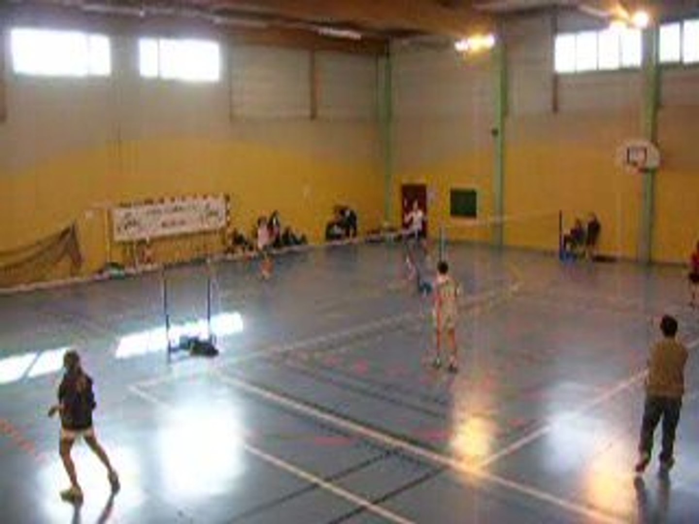 Moi au badminton