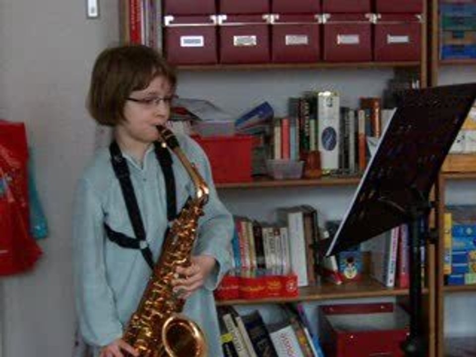 Mathilde au sax I