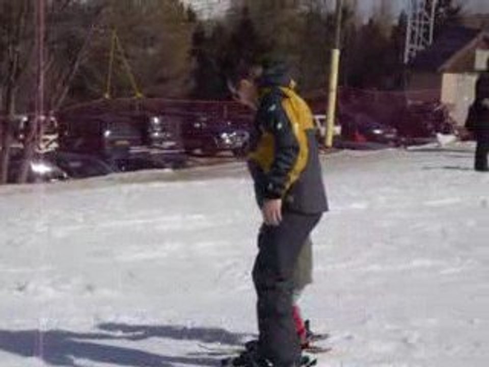 Baptême de ski