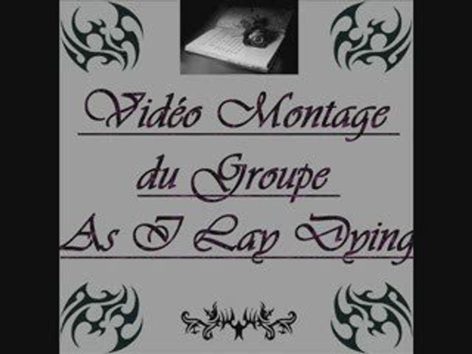 As i lay dying - Montage