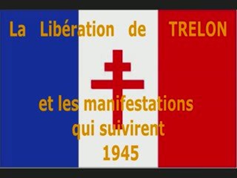 Libération de Trélon (Nord) 1945