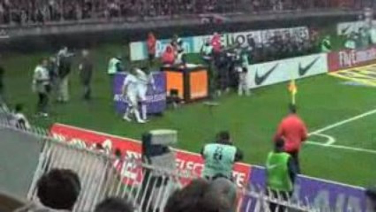 PSG-OM, ambiance au Parc et buts depuis les tribunes