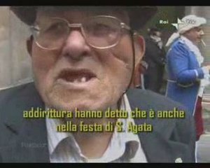 Puntata di Report su Catania (prima parte/la festa)