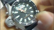 Citizen promaster JP2000 JP2004 dive computer watch revie...