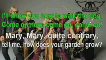 Karaoke Aerosmith - Walking The Dog -