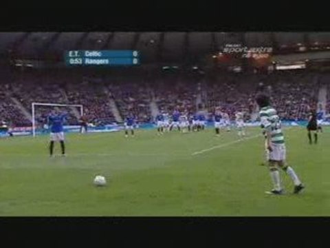 SCOTTISH LEAGUE CUP FINAL - CELTIC 1-0 RANGERS BUT O'DEA