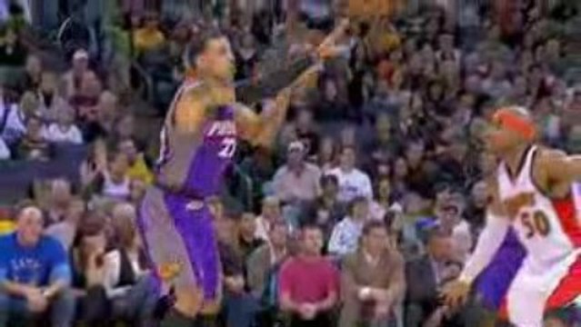 NBA Matt Barnes connects with the big cactus on this alley-o