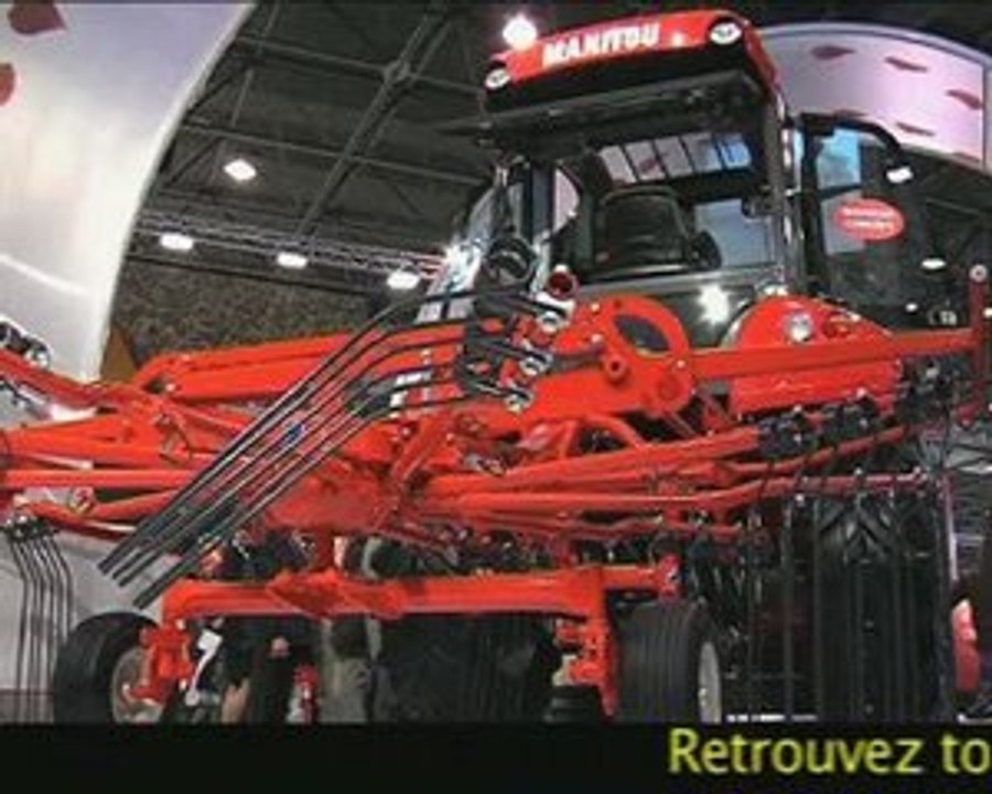 Manitrac 728 par Manitou SIMA 2009