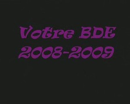 BDE Gustave Eiffel - 2008/2009
