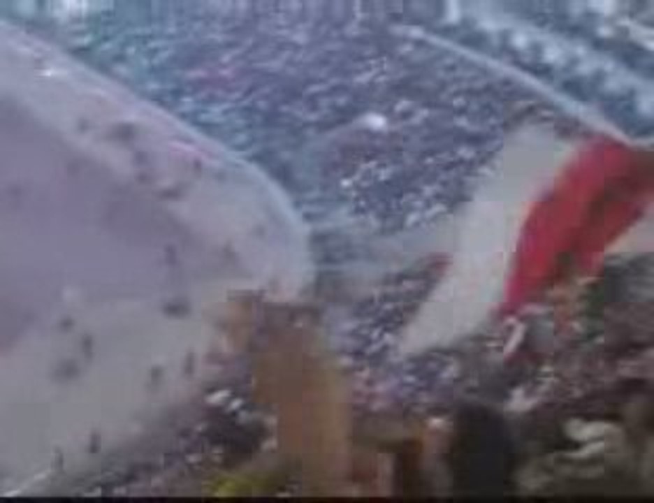 club africain virage derby 3-0 rbou5 hinchada