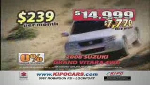 KIPO Suzuki SX4 Grand Vitara Buffalo Lockport NY Massive ...