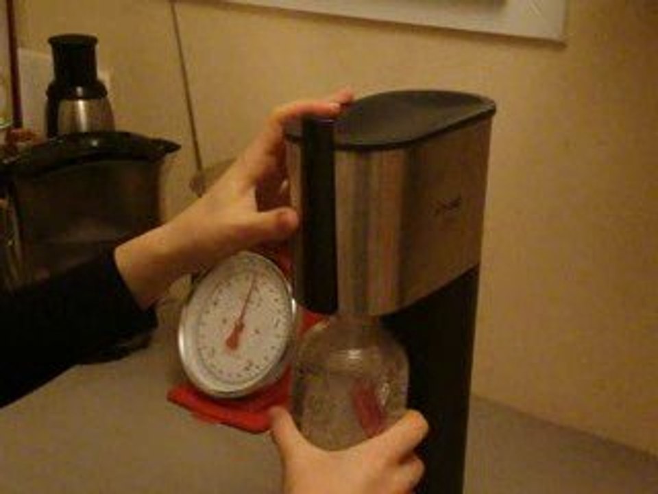 Fontaine à eau gazeuse écolo Pure Gris 60-test cliente