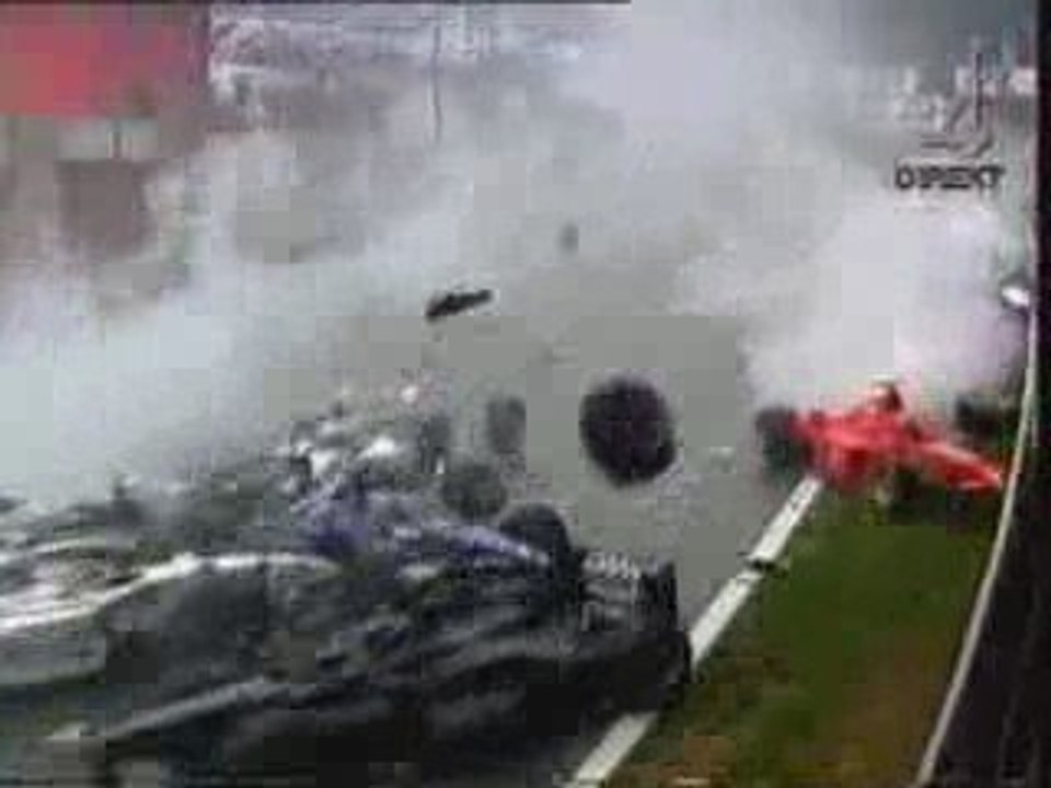 Crash F1 trop drole