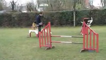 Entraînement agility César 28-02-09.